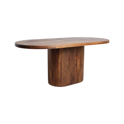 Eettafel Bullnose Oblong Ovaal 180 cm Raw Material