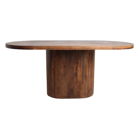 Eettafel Bullnose Oblong Ovaal 180 cm Raw Material