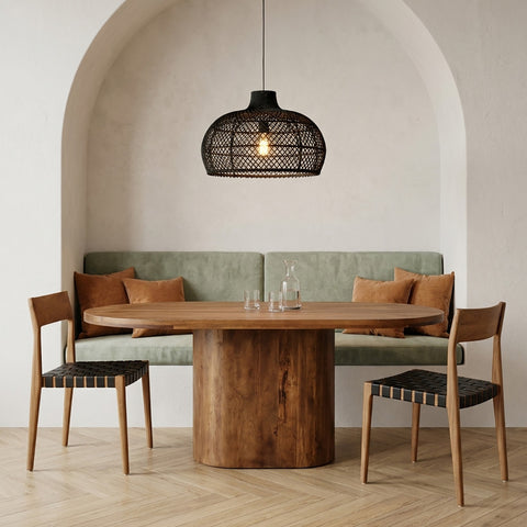 Eettafel Bullnose Oblong 240 cm Raw Materials
