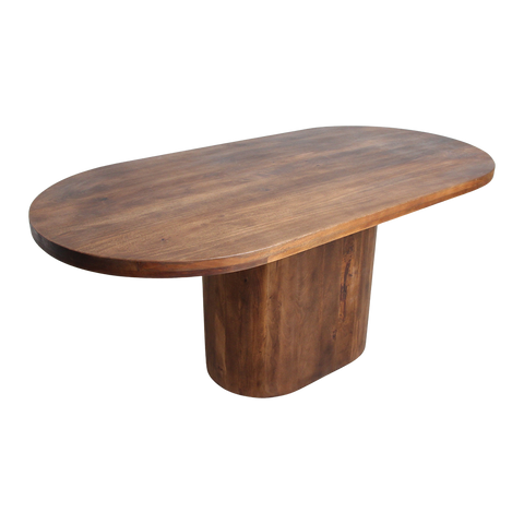 Eettafel Bullnose Oblong 240 cm Raw Materials