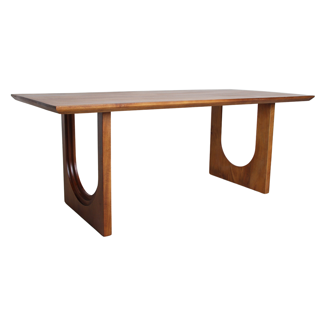 Eettafel Chamfered Bullnose Mangohout 240 cm Raw Materials