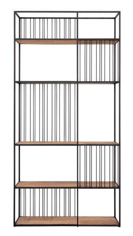 Estante de libros / Separador de ambientes Barra pequeño, 5 estantes