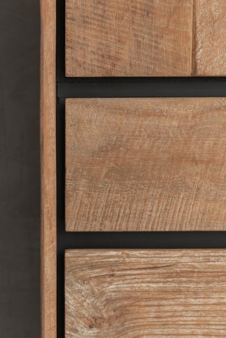 Armoire Metropole haute, 3 portes, 3 tiroirs