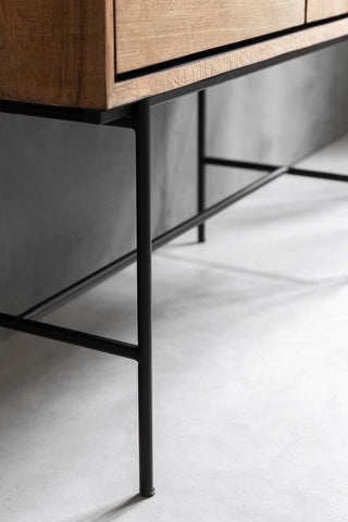 Armoire Metropole haute, 3 portes, 3 tiroirs