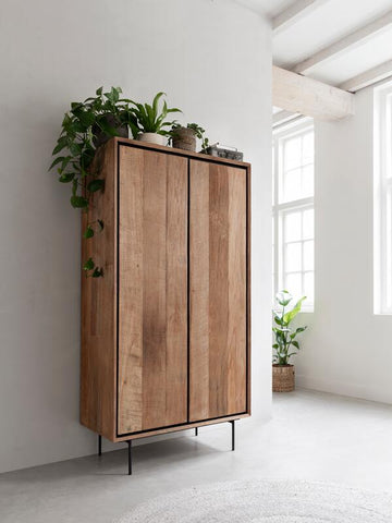 Armoire Metropole basse, 2 portes