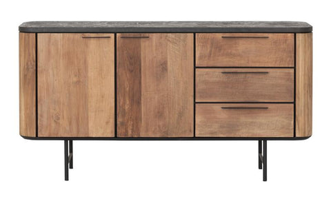 Comoda Soho, 2 portas, 3 gavetas