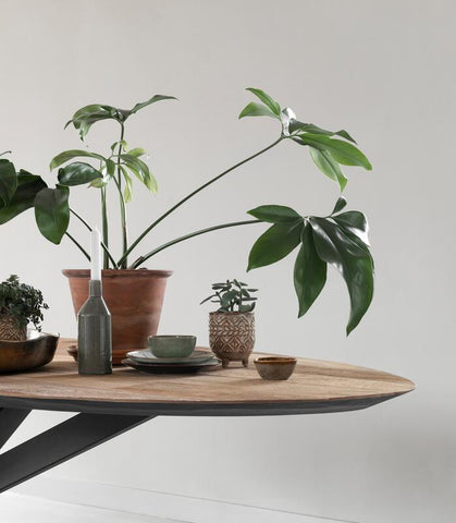 Mesa de comedor Forma ovalada