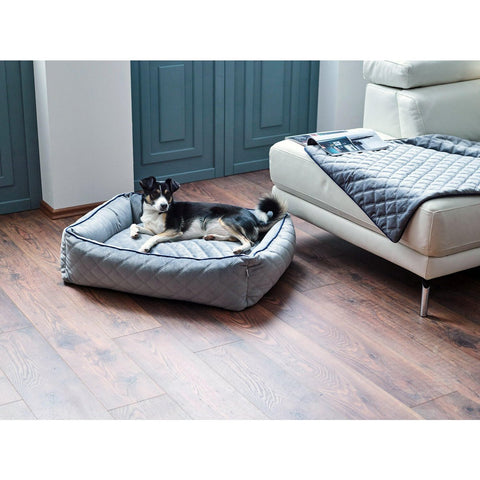 KLASSIEKE Hundebett - OXFORD GRIJS