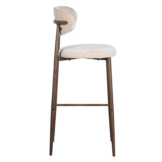 Japandi Bar Chair Tan (set of 2)
