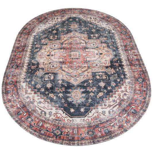 Vloerkleed Nora Rood – Ovaal 160 x 230 cm