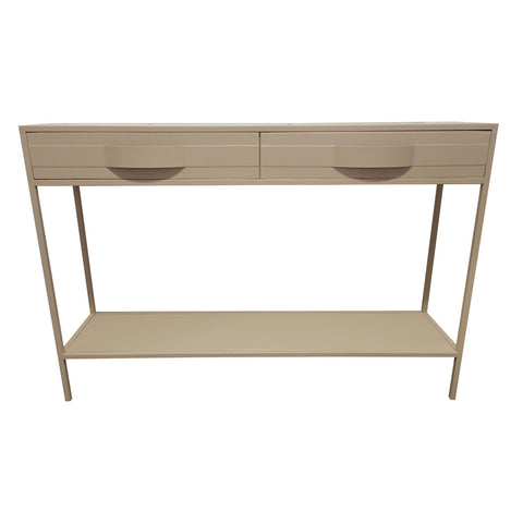 Acalia sandy pink side table