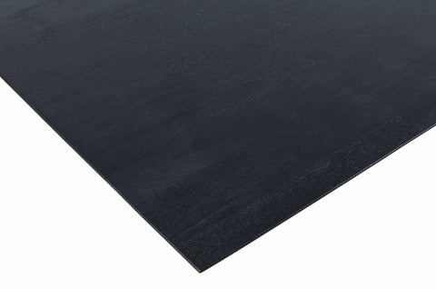 Alore mesa de comedor negra negra rectangular de 280 cm