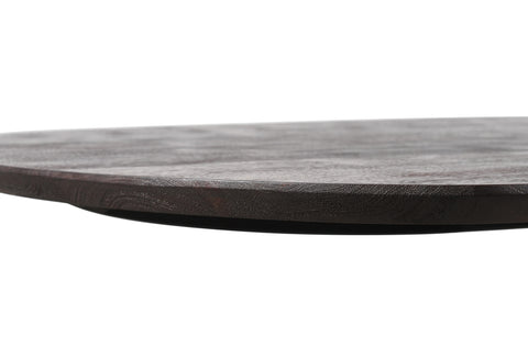 Alore marrón mesa de comedor ovalada de 240 cm