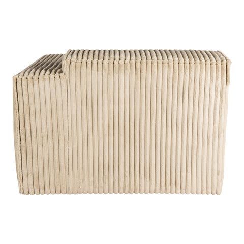 Right armrest for Animo sofa chaise longue in Texarm Beach.