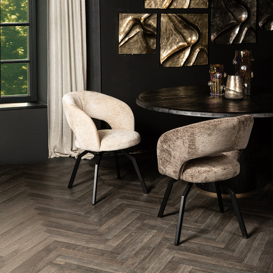 PTMD Aranea Eetkamerstoel beige Symphony 3
