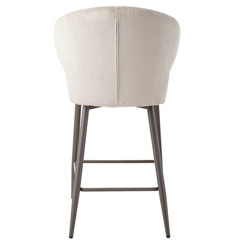 Ares Beige bar chair aphrodite 3 clay leg