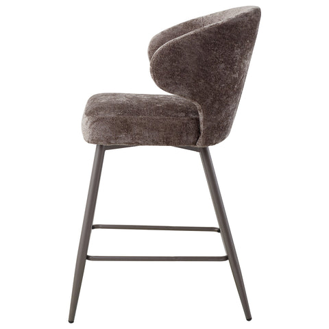 Ares Mocca bar chair aphrodite 7 clay leg