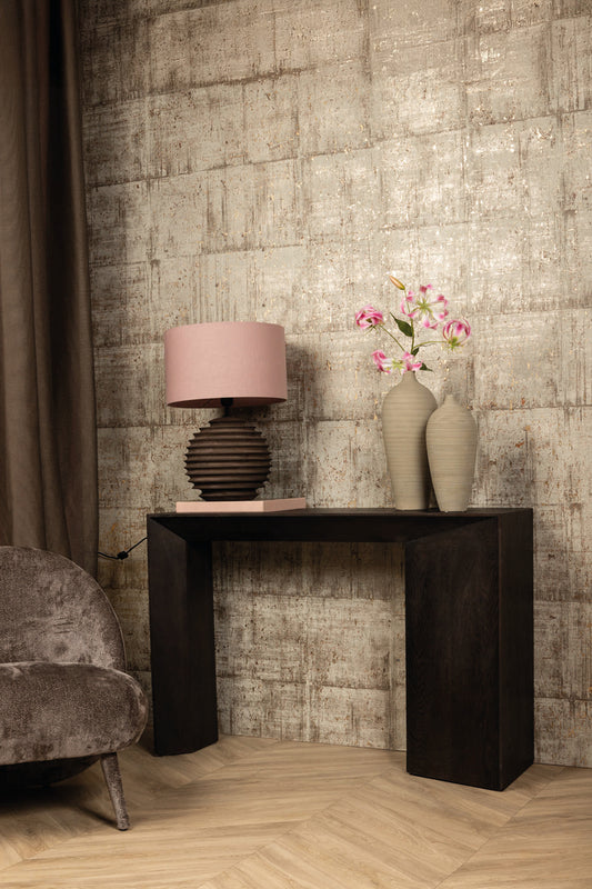 Arivo Black MDF asymmetrical sidetable rectangle