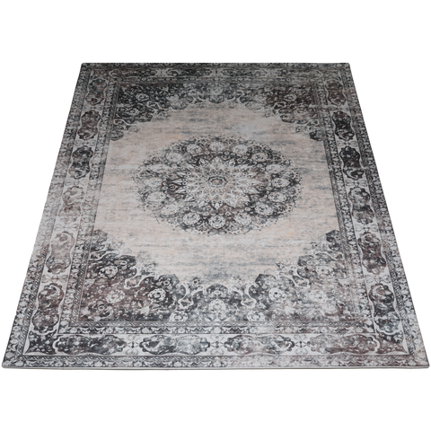 Vloerkleed Viola Antraciet 160 x 230 cm
