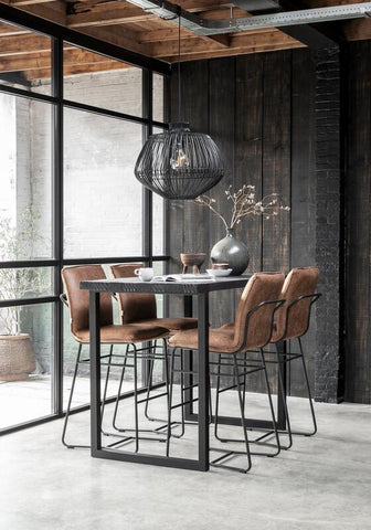Mesa de barra Viga NEGRO
