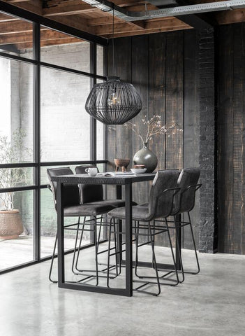 Mesa de barra Viga NEGRO