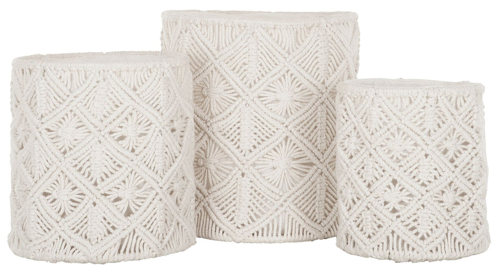 Paniers Boho, ensemble de 3