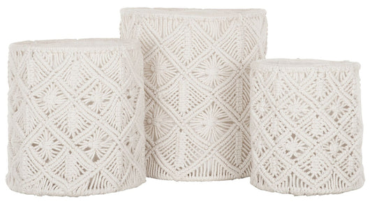 Paniers Boho, ensemble de 3
