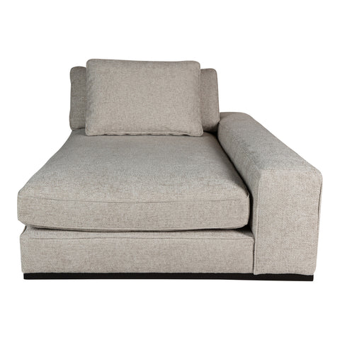 Bloque sofá chaise longue brazo derecho SIC pierna 15 Dove