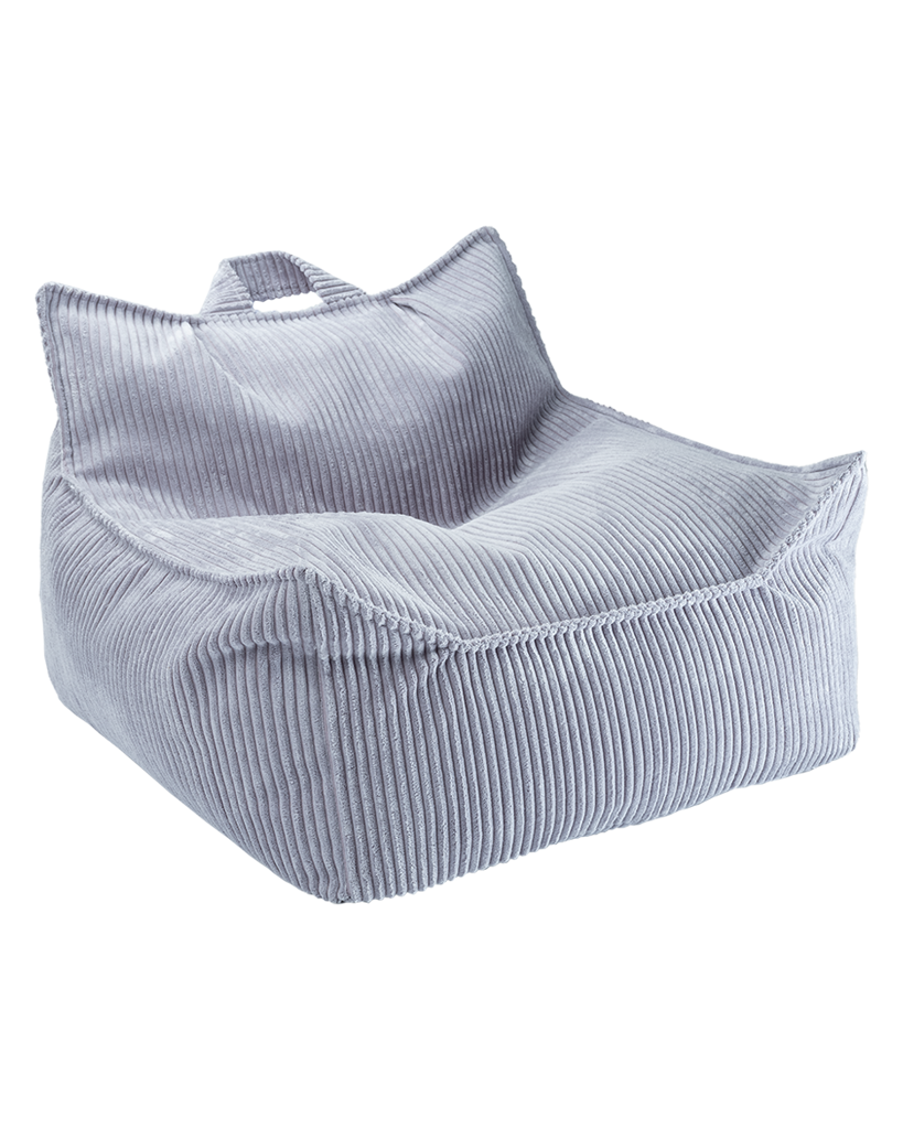 Blueberry Blue Beanbag Chair
