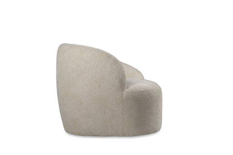 Bean Cream 9901 nanci fabric 3 seater sofa