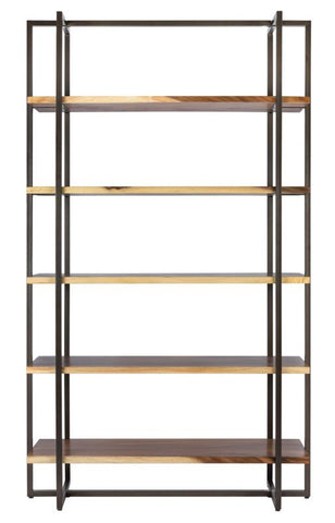 Bookrack Flare High, 5 open racks (Knock Down)
