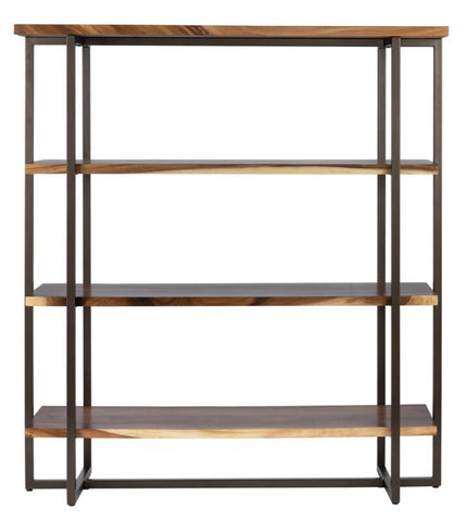 Bookrack Flare Low, 3 rak terbuka (Knock Down)