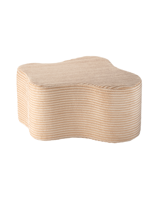 Nuage de pouf en nuage de sucre brun