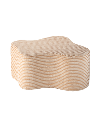 Nuage de pouf en nuage de sucre brun