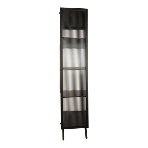 Caeleen cabinet negro y dorado