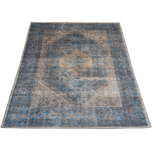 Vloerkleed Madel Groen/Blauw 160 x 230 cm