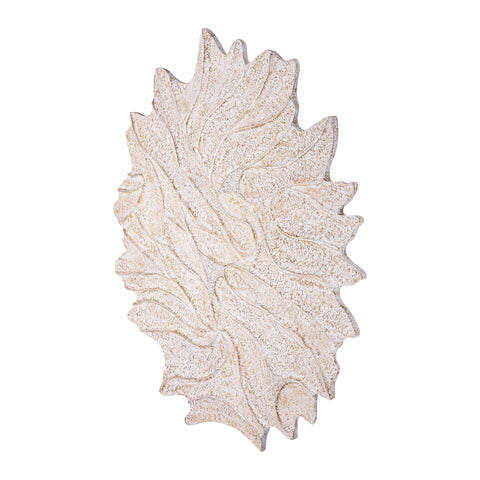 Ceanna Cream MDF pared de panel ondulado redondo L