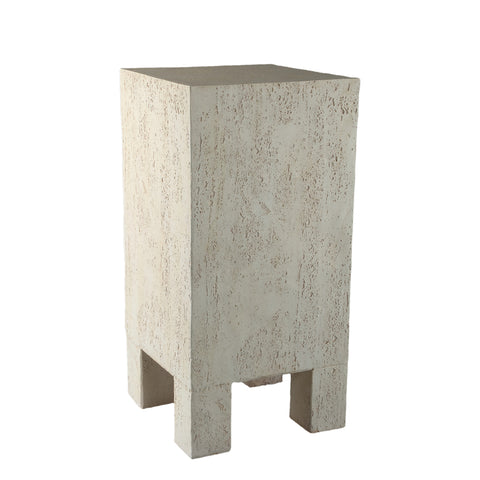 Chandar Cream MgO rectangle sidetable