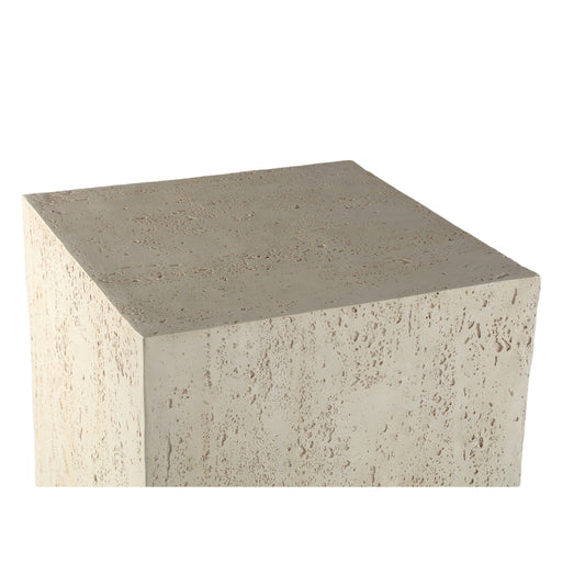 Chandar Cream MgO rectangle sidetable