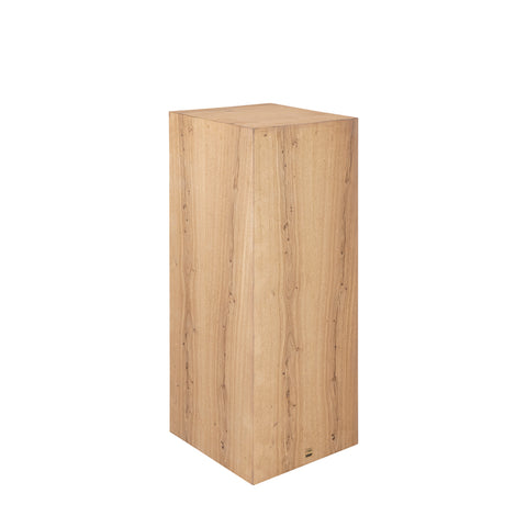 Chevar Natural oak wood pedestal SV2