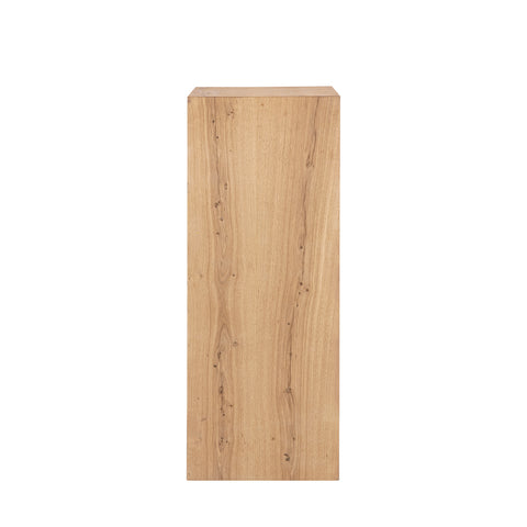 Chevar Natural oak wood pedestal SV2