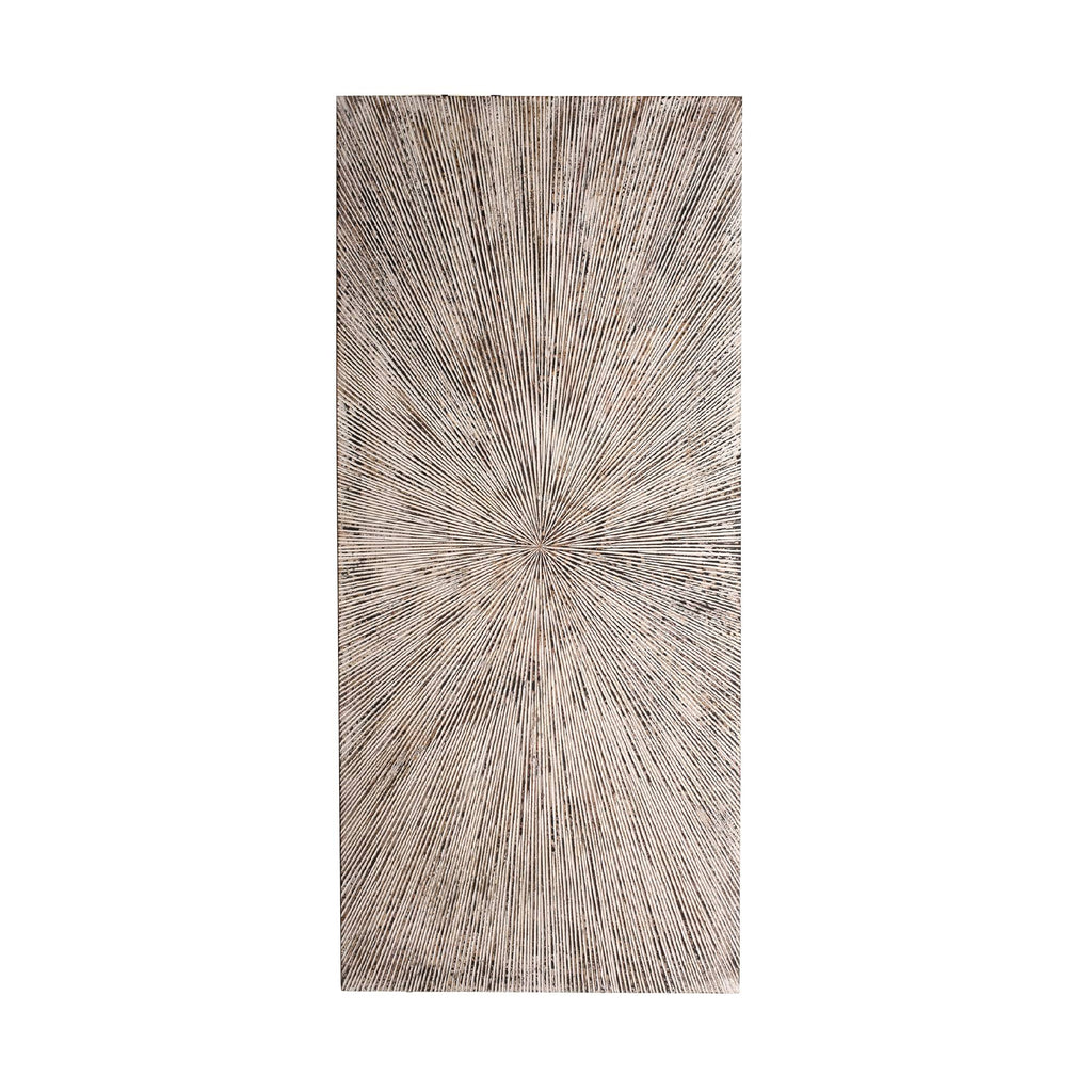 Chris White paneles de pared acanalados rectangulares