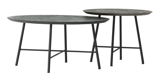 Mesa de centro Delta Earth, conjunto de 2