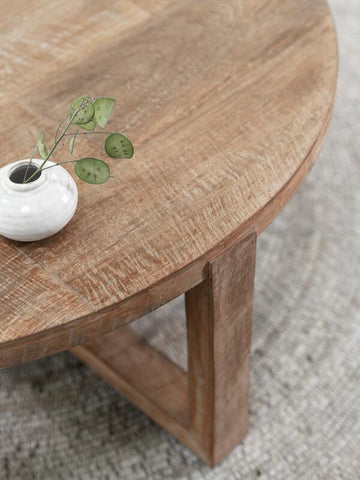 Icono de mesa de café redonda