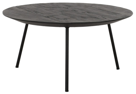 Table de café Jupiter grande NOIR