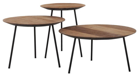 Table de café Jupiter petite NATURELLE