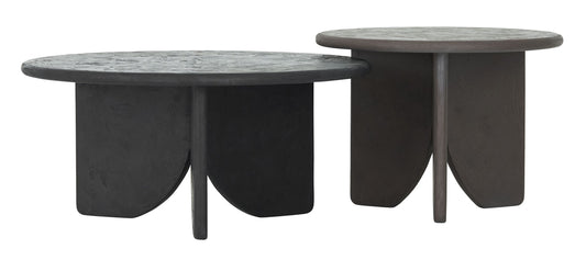 Mesa de centro Melo Earth, conjunto de 2