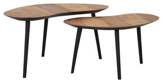 Mesa de centro Organus NATURAL, conjunto de 2