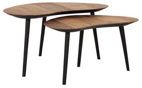 Mesa de centro Organus NATURAL, conjunto de 2