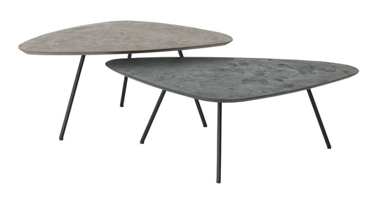 Mesa de centro Plectro Earth, conjunto de 2
